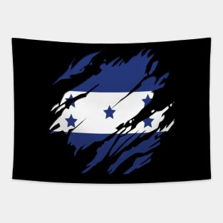 Proud Honduras Flag, Honduras gift heritage, Honduran girl Boy Friend Hondureño Catracha Tapestry