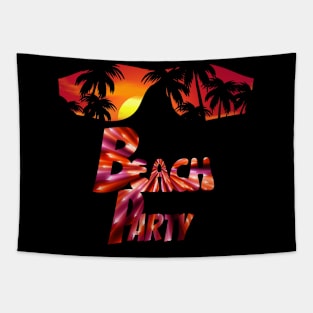 Beach Party Tapestry