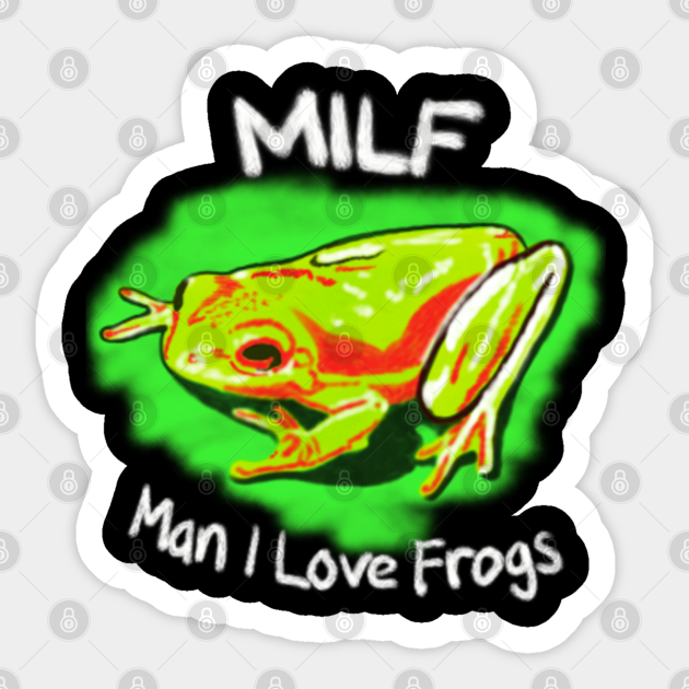 Man I Love Frogs Vintage - Man I Love Frogs - Sticker