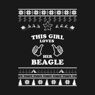 Merry Christmas Beagle T-Shirt