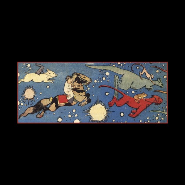 Little Nemo Ride Through The Cosmos by Public Domain Comics