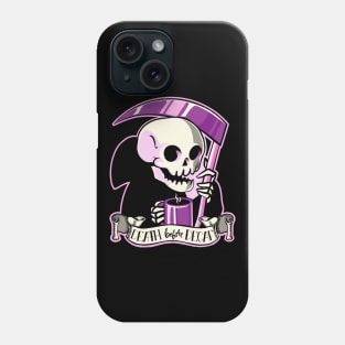 Death Before Decaf Phone Case