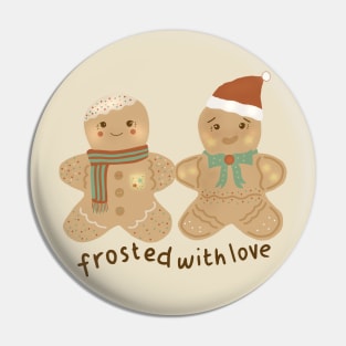 Christmas Frosted Gingerbread Cookies Pin