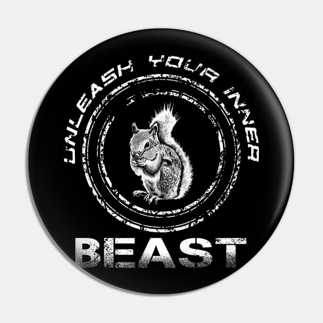 Unleash your inner beast Pin by Duckfieldsketchbook01