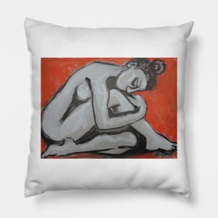 Posture 4 - Female Nude Pillow