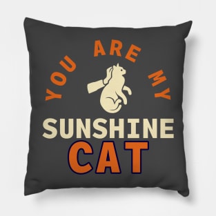 You Are My Sunshine Cat Pillow