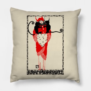 Gruß vom Krampus Pillow