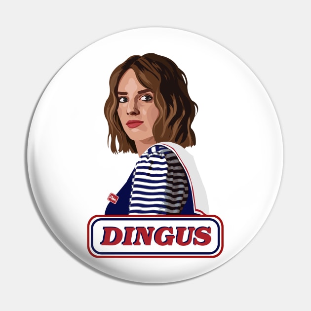 Stranger Things Dingus Pin by TeeOurGuest