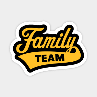 Family Team (Gold) Magnet