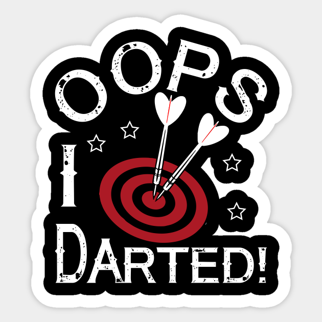 Dart - I - Dart Sticker | TeePublic