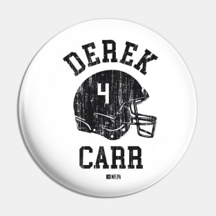 Derek Carr Las Vegas Helmet Font Pin
