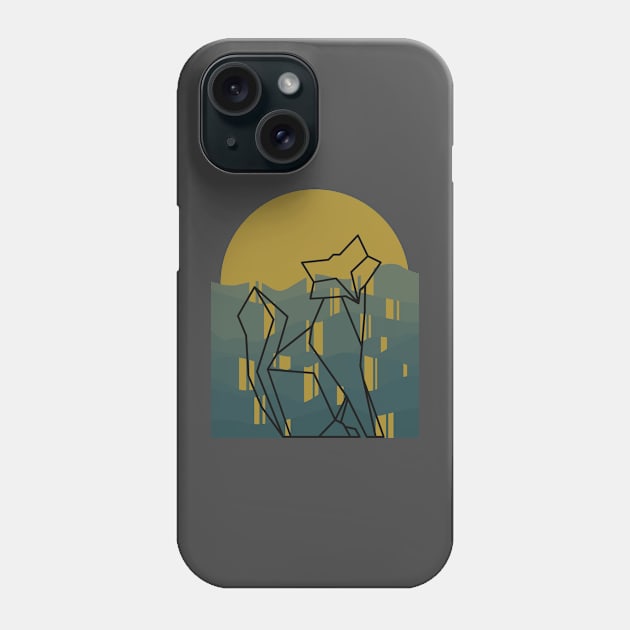 cat in the city Phone Case by TT WEAR