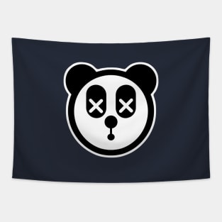 Dead-tired Panda Sticker Tapestry