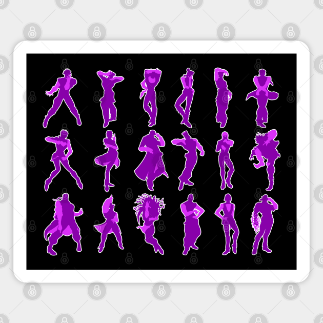 Jojo Poses Jojo Magnet Teepublic Jojo Poses Jojo Magnet Teepublic