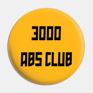 3000 Abs Club Pin