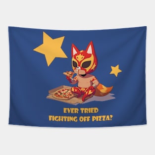 Pizza Luchador Tapestry