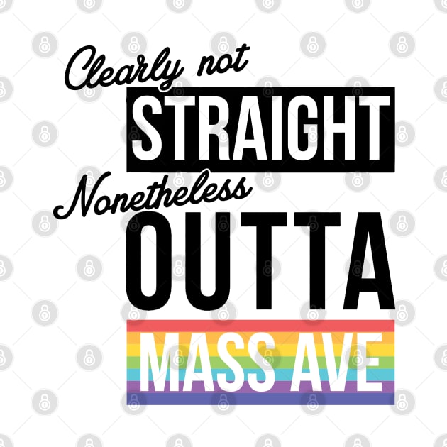 (Clearly Not) Straight (Nonetheless) Outta Mass Ave - Indy Pride by guayguay