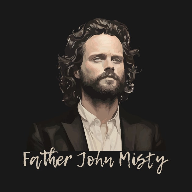 VINTAGE Father John Misty // INDIE FANS ART by gerradliquid