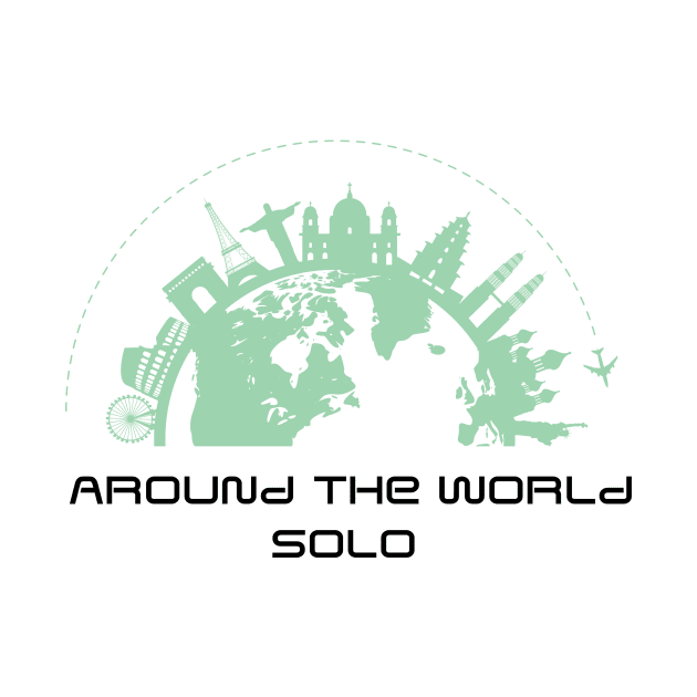 Around The World Solo by Marvellous Tees 