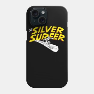 Classic Silver Surfer V2 (Grunged) Phone Case