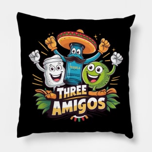 The Three Amigos Pillow