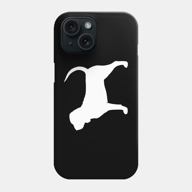 Bloodhound Silhouette Phone Case by Coffee Squirrel