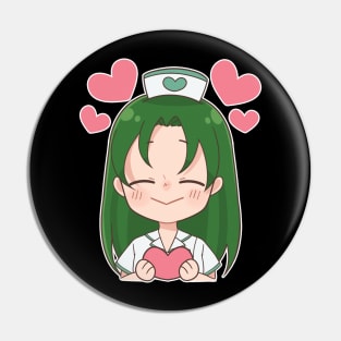 Love! Nurse Mori Anime Character Pin