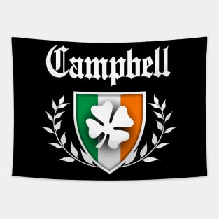 Campbell Shamrock Crest Tapestry