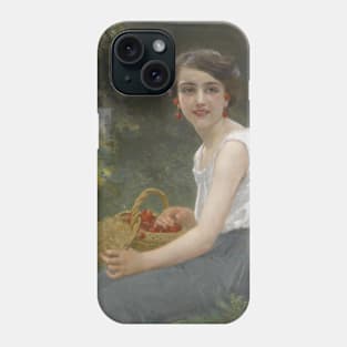 The Cherry Girl by Guillaume Seignac Phone Case