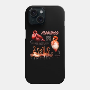 Flamingo Fun Facts Phone Case