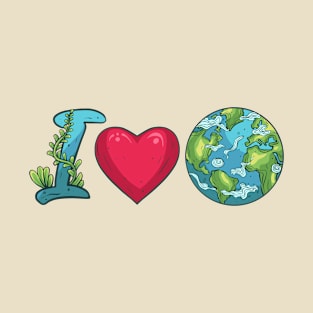 I Love Earth T-Shirt