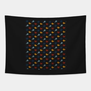 Night In The Woods Pattern Tapestry