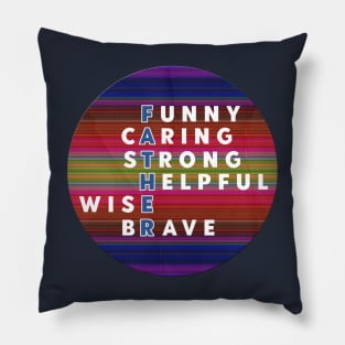 Wise Dad Quotes Pillow
