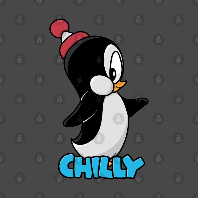 Cartoon Penguin by Randomart