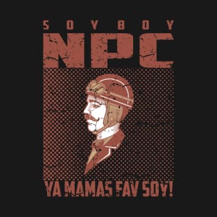 soy boy npc 04 T-Shirt