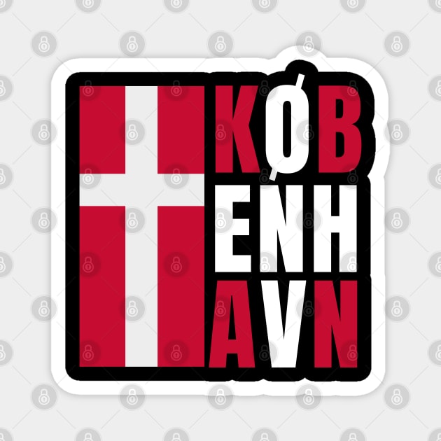 København Magnet by footballomatic