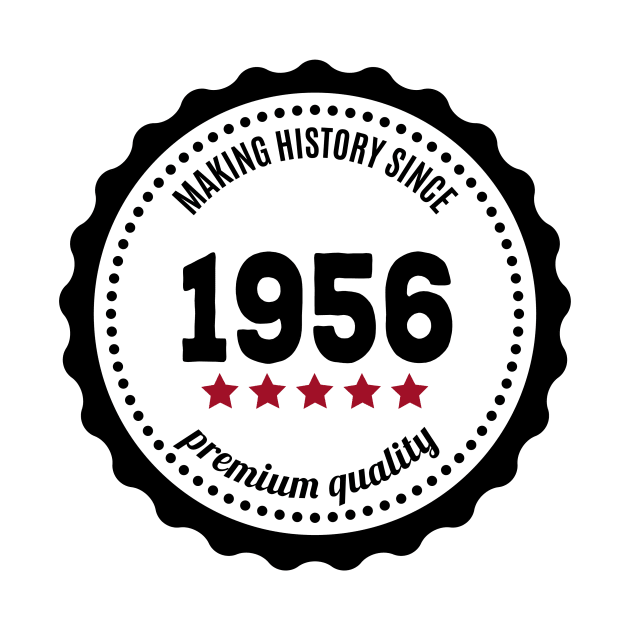 Making history since 1956 badge by JJFarquitectos