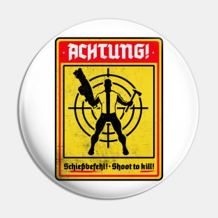 Achtung! (Scratch) Pin