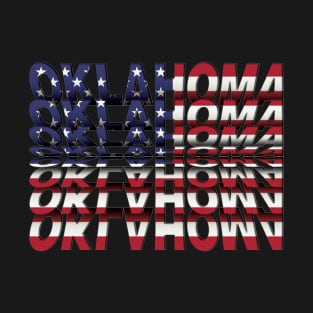 Oklahoma Flip Text effect T-Shirt