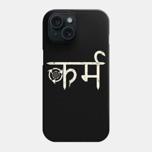 Karma Hindi Phone Case