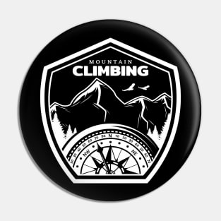 Mountain Climbing Pin