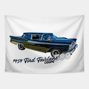 1959 Ford Fairlane 500 Coupe Tapestry