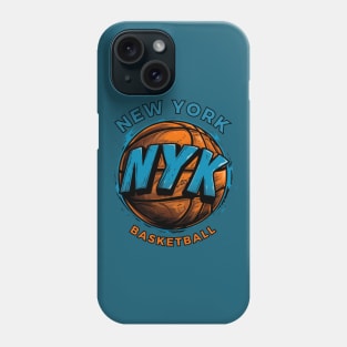 New York Knicks, basketball, logo, 1946 Phone Case