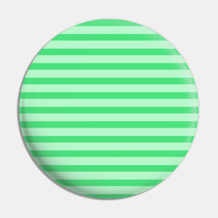 Green Stripes - Two-Toned Pin