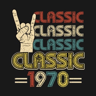 Rock Music Retro Classic 1970 T-Shirt