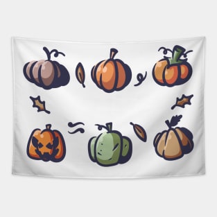 Pumpkin halloween Tapestry