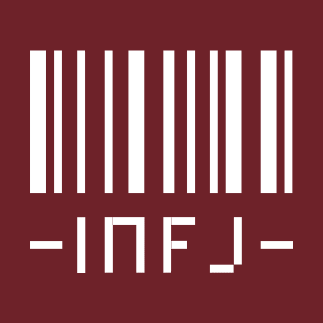 -INFJ- Barcode by The MBTI Shop