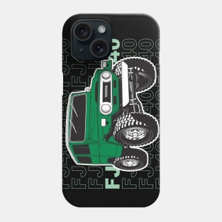 Green FJ40 Stacked Phone Case