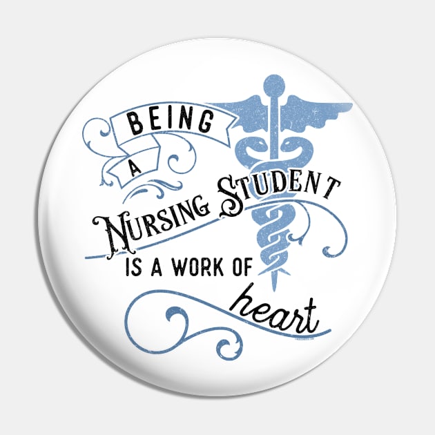 Funny Nursing Student Nurse Gift Idea Pin by EmergentGear