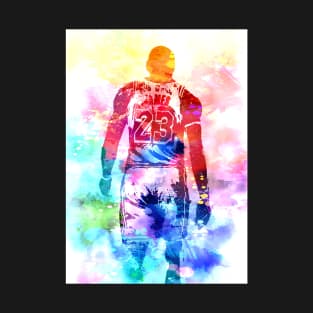 Lebron James Watercolor T-Shirt